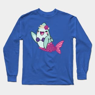 Byte's Costume: Mermaid Long Sleeve T-Shirt